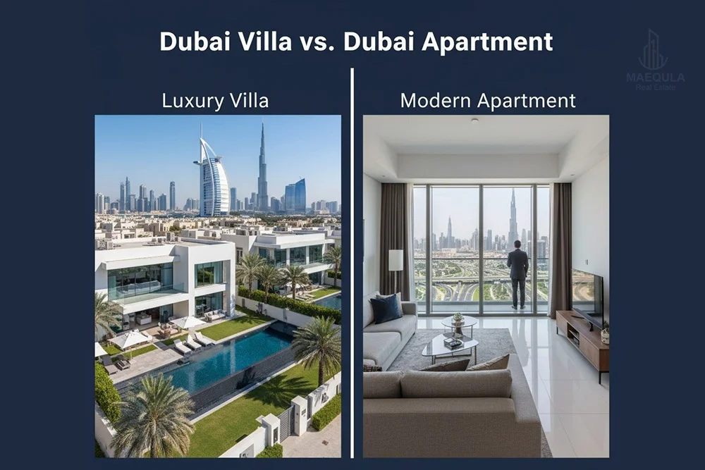 Dubai Vill vs Dubai Apartment
