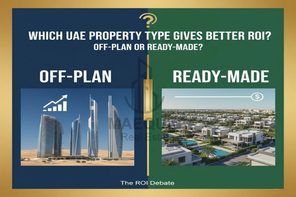 Off-plan vs ready made property