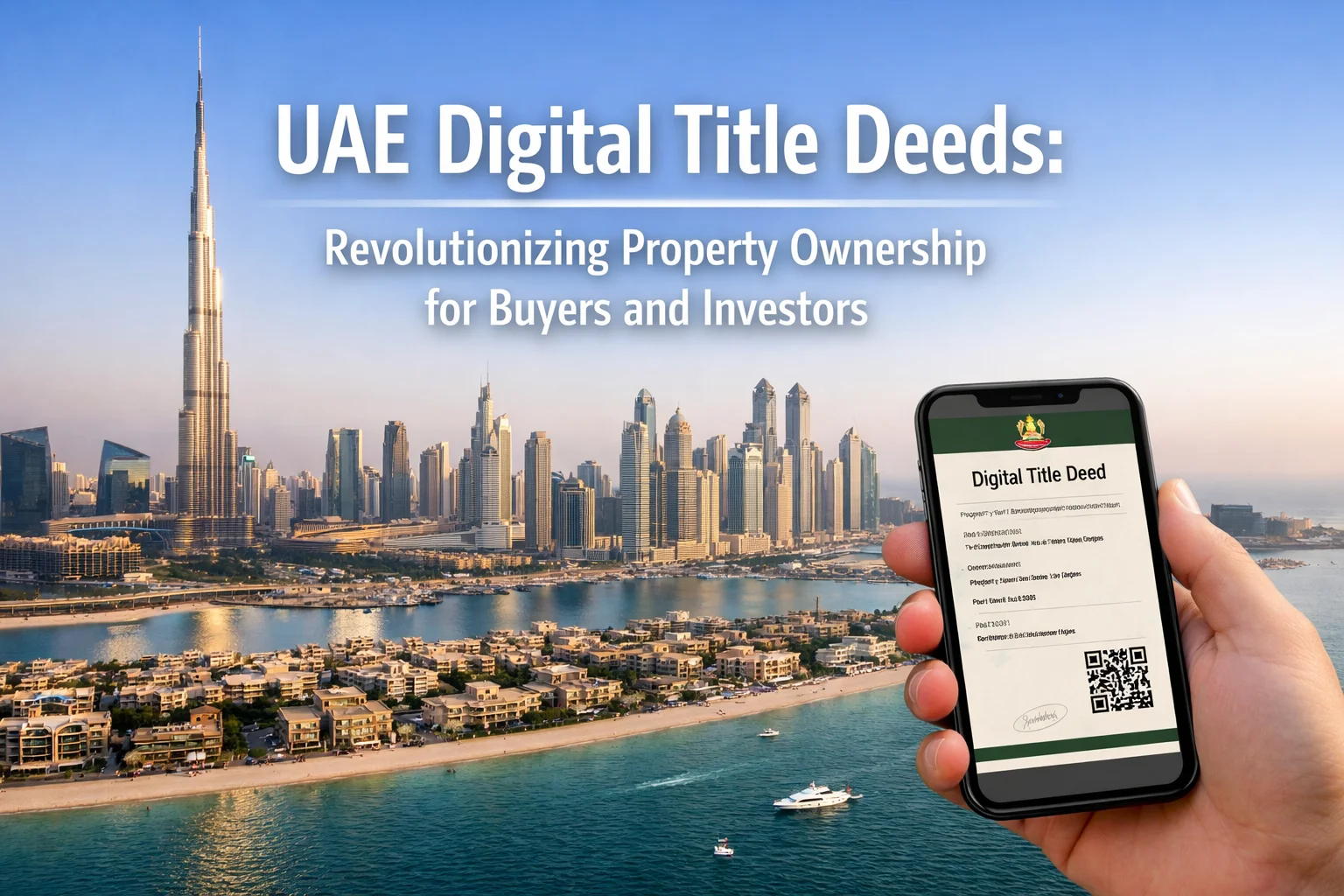 UAE Digital Title Deeds